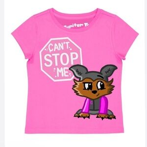 Girls’ Gracee The Yorkie Graphic Pink Shirt Kids